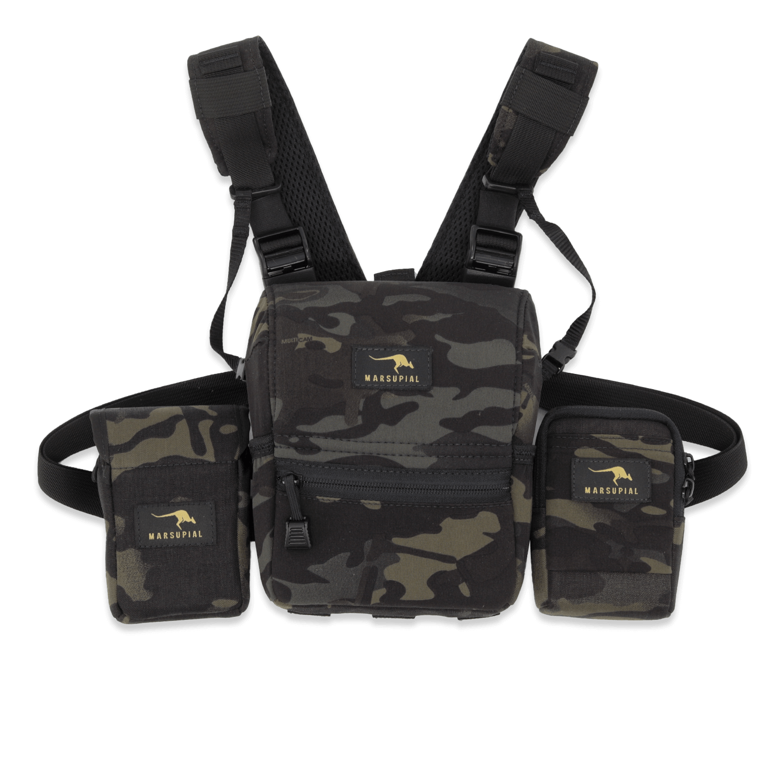 Marsupial Gear Multicam® Black Chest Pack Bundle – Hushin