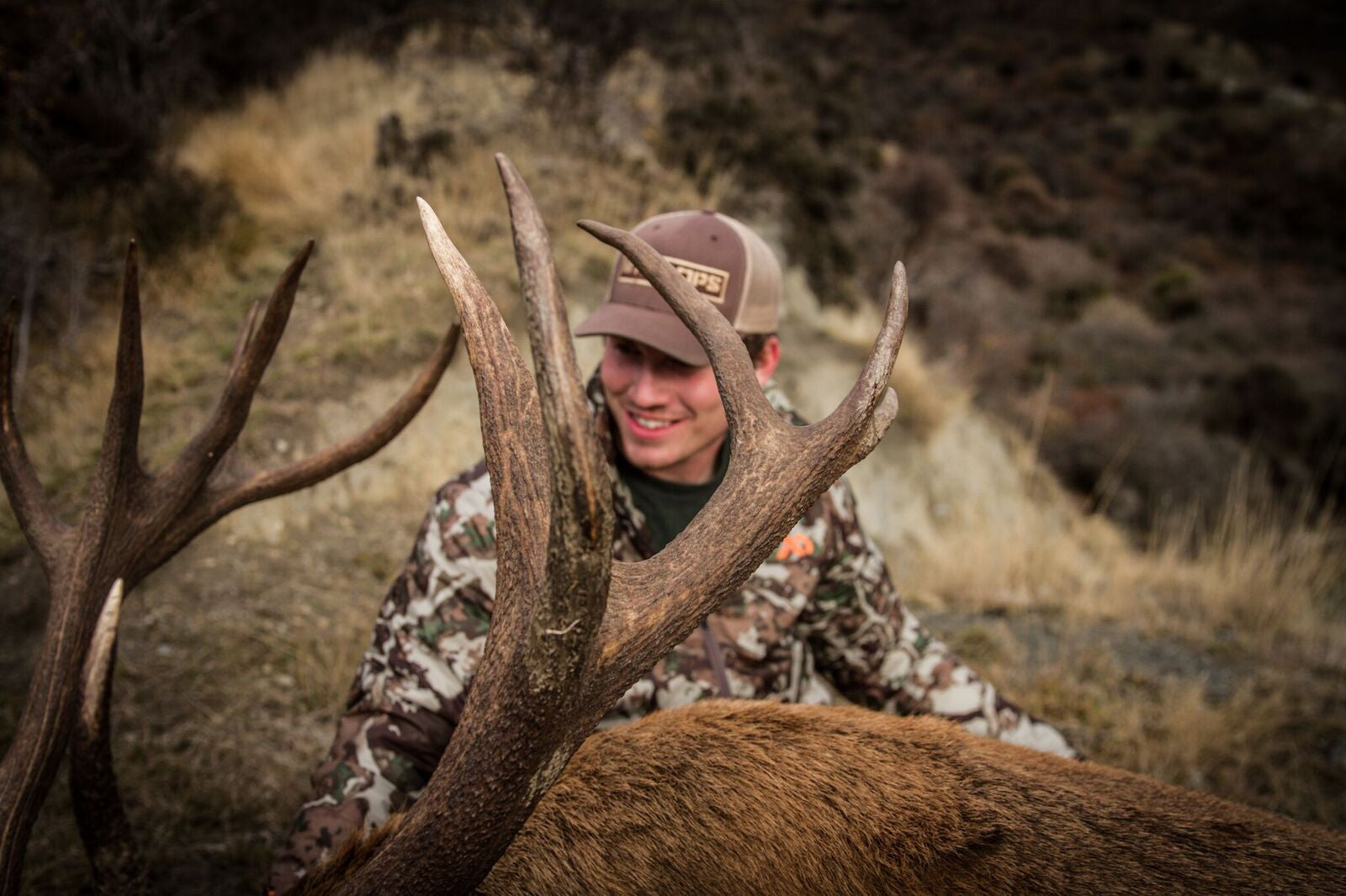 MTN. OPS HUNT WINNER GETS HIS STAG