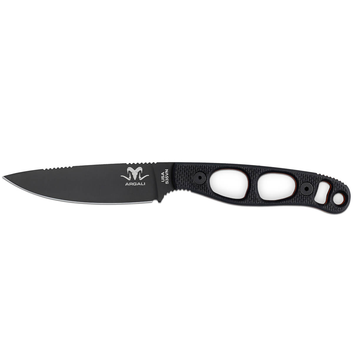 Argali x HUSH Carbon Knife