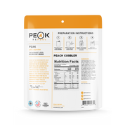 Peak Refuel Peach Cobbler