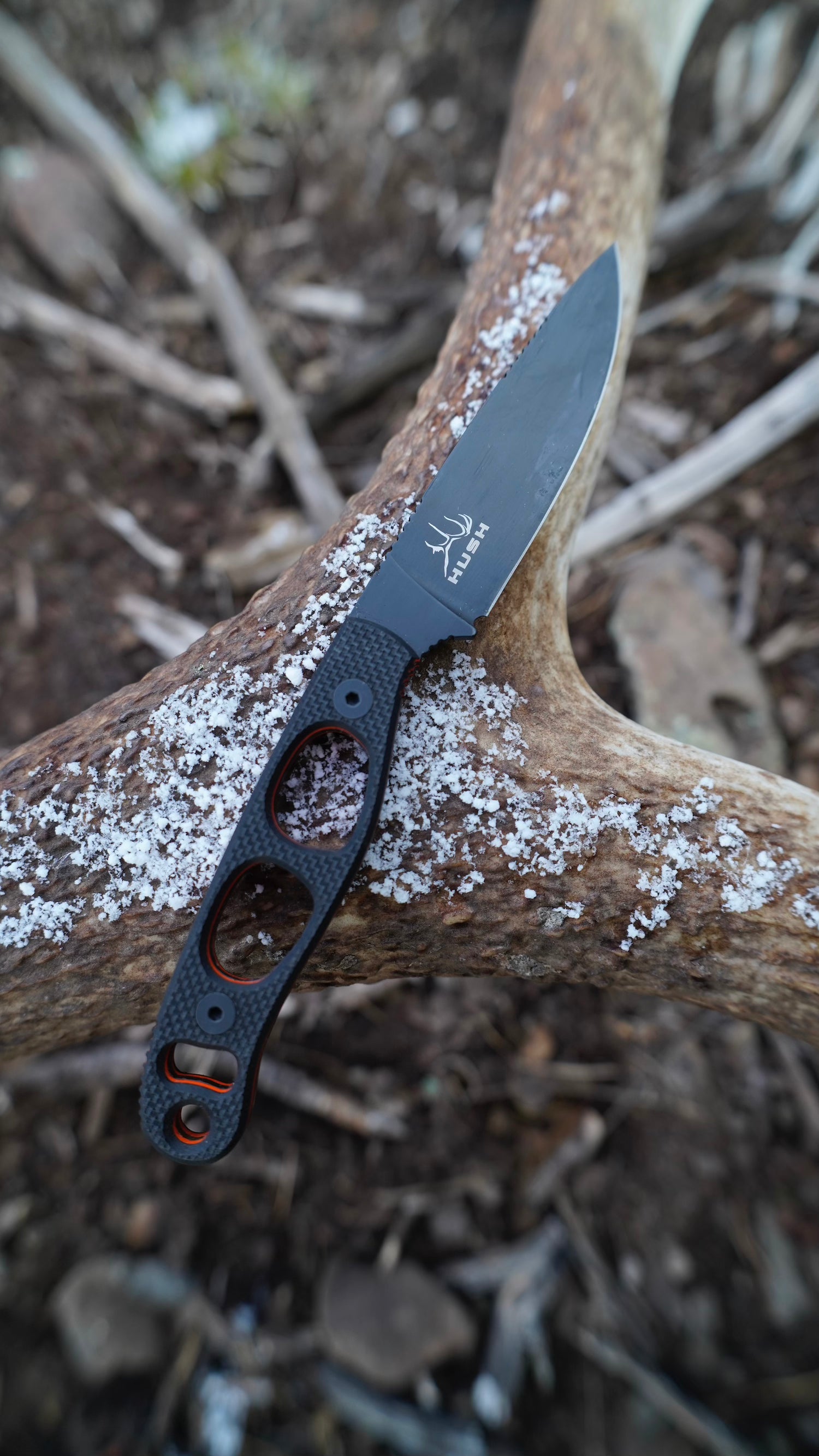 Argali x HUSH Carbon Knife