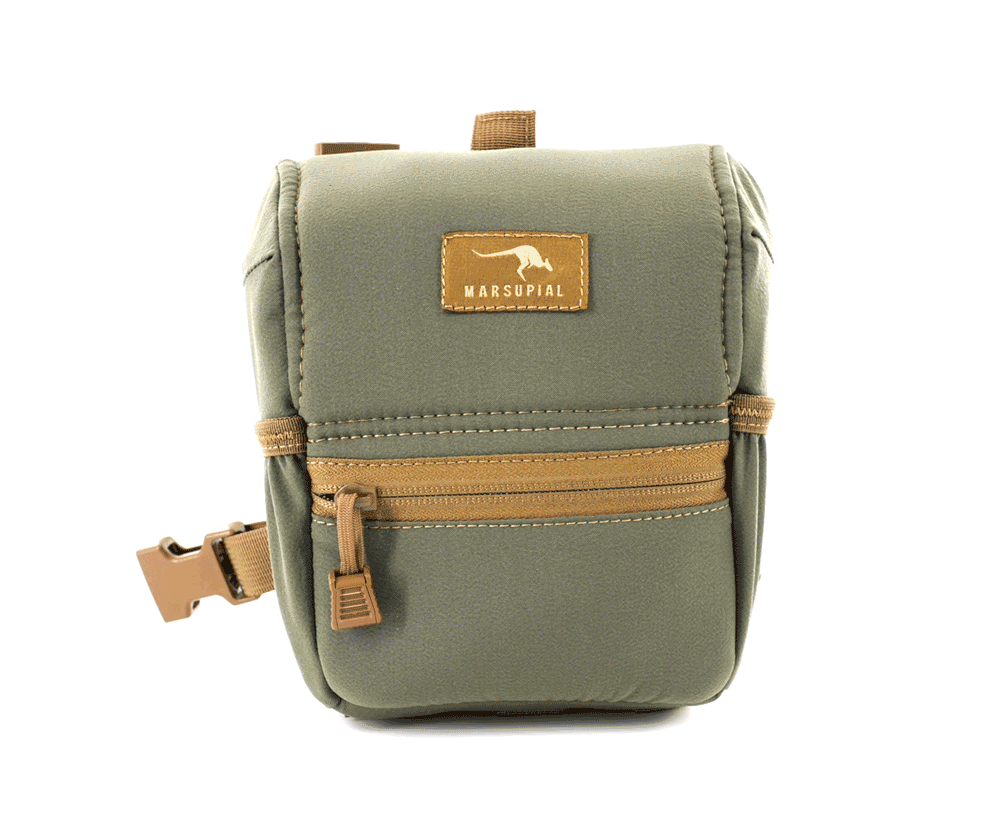 marsupial gear bino harness Marsupial Gear Enclosed Binocular Chest Pack – Hushin