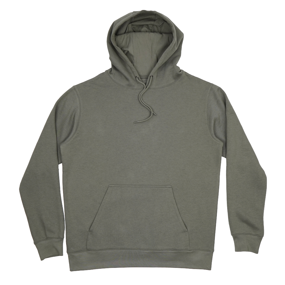 Sage Gray Embossed Hoodie 