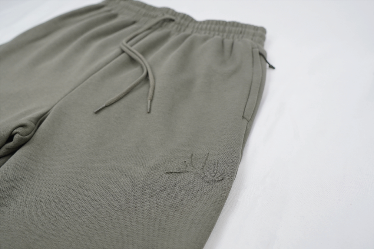 Embossed Jogger - Sage Gray 