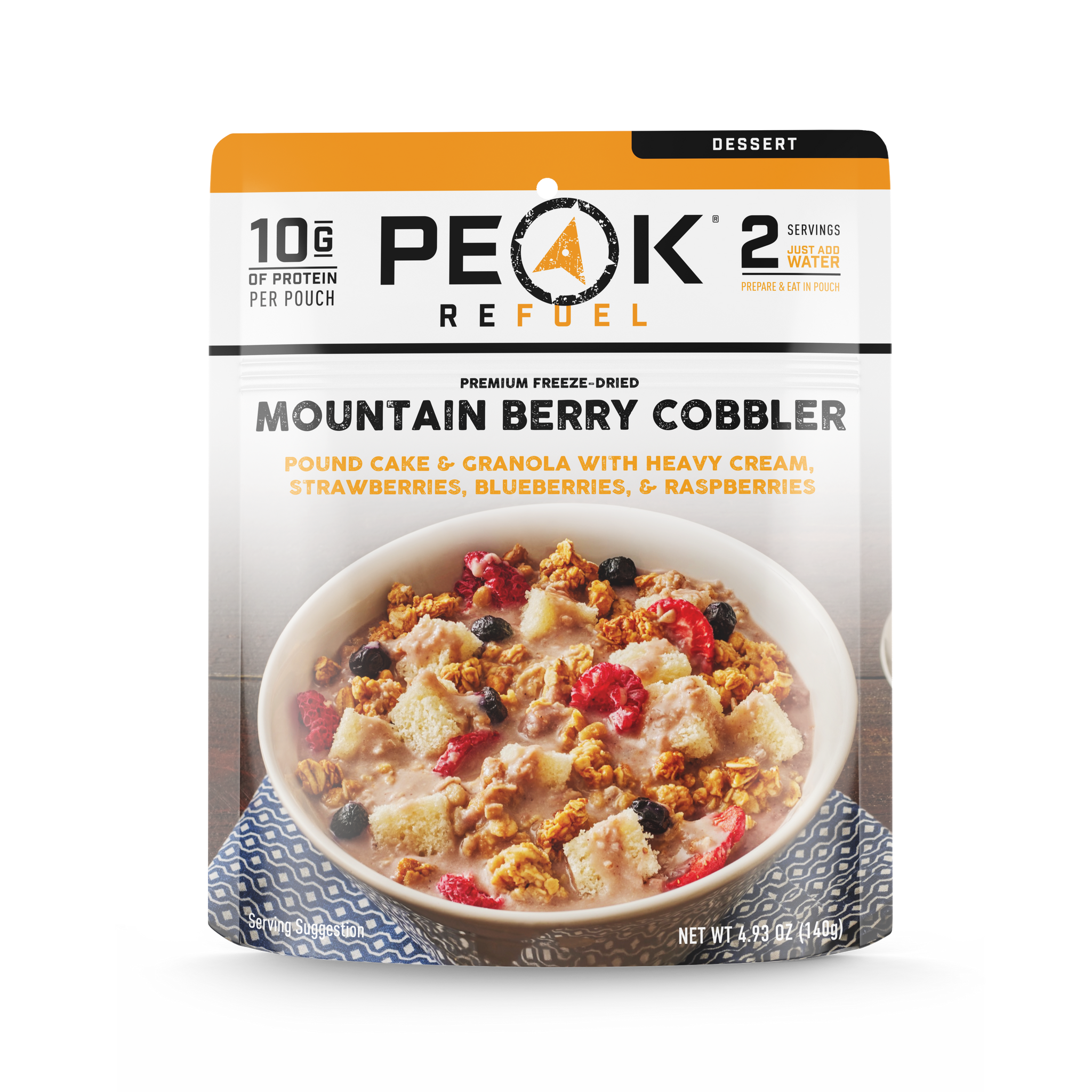 Peak Refuel Dessert Cobbler Variety Pack