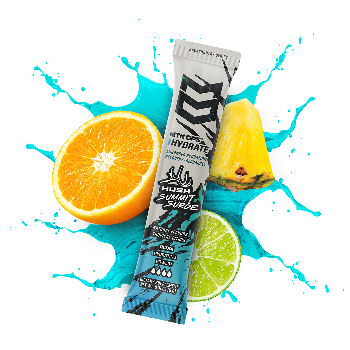 HUSH X MTN OPS HYDRATE | SUMMIT SURGE Hushin HUSH X MTN OPS HYDRATE | SUMMIT SURGE Hushin