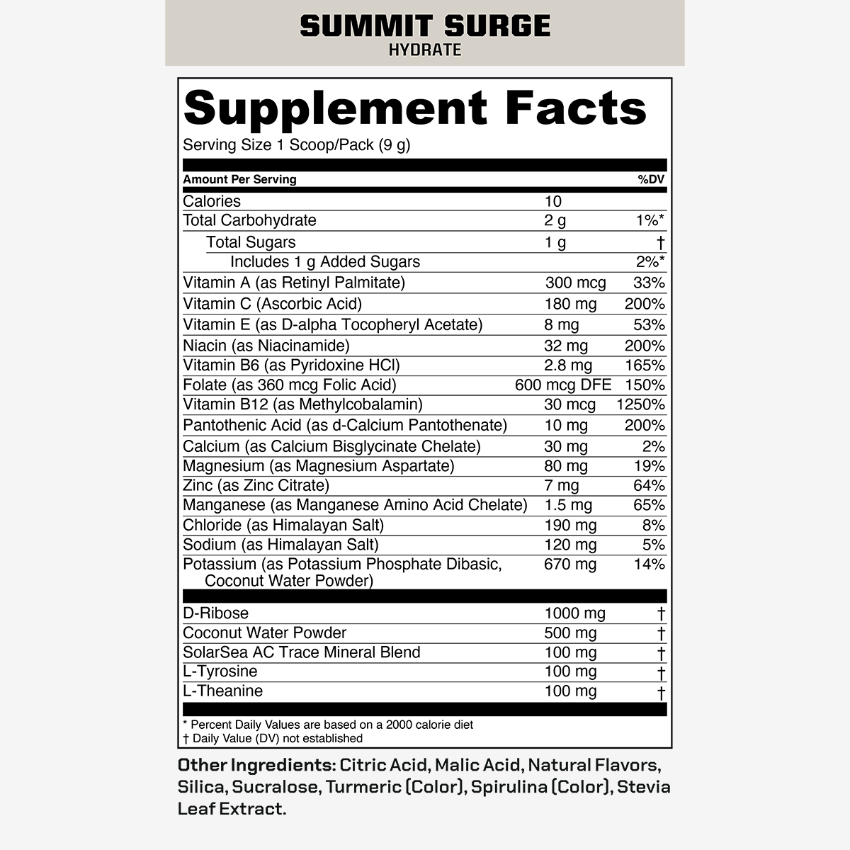 HUSH X MTN OPS HYDRATE | SUMMIT SURGE