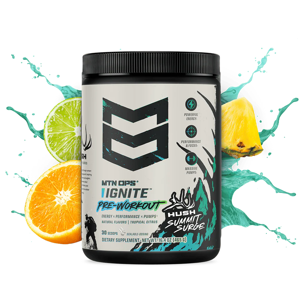 HUSH X MTN OPS IGNITE PRE-WORKOUT | SUMMIT SURGE