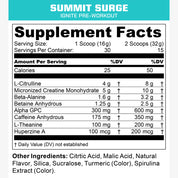 HUSH X MTN OPS IGNITE PRE-WORKOUT | SUMMIT SURGE