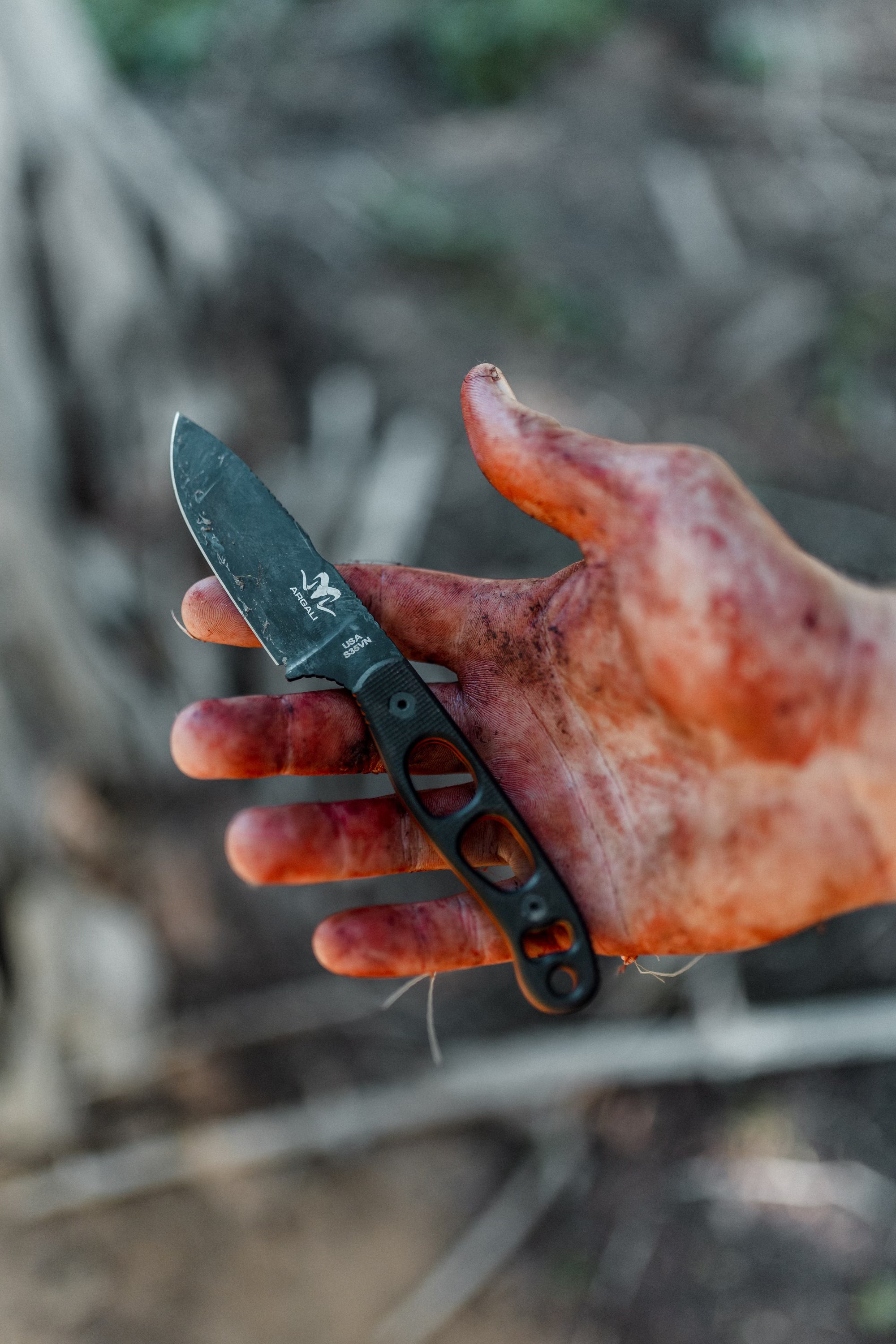 Argali x HUSH Serac Knife