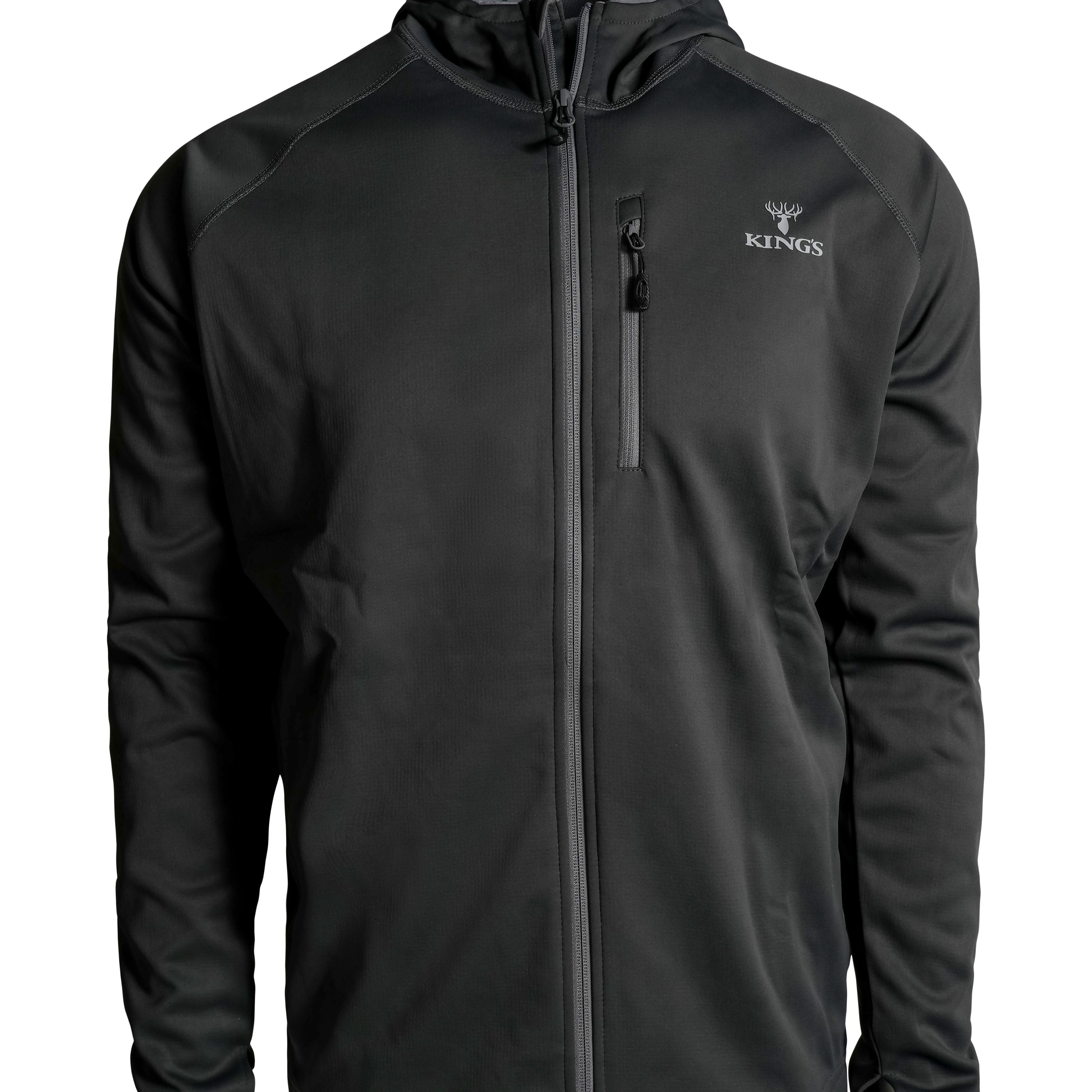 Hunter Full-Zip Fleece Hoodie