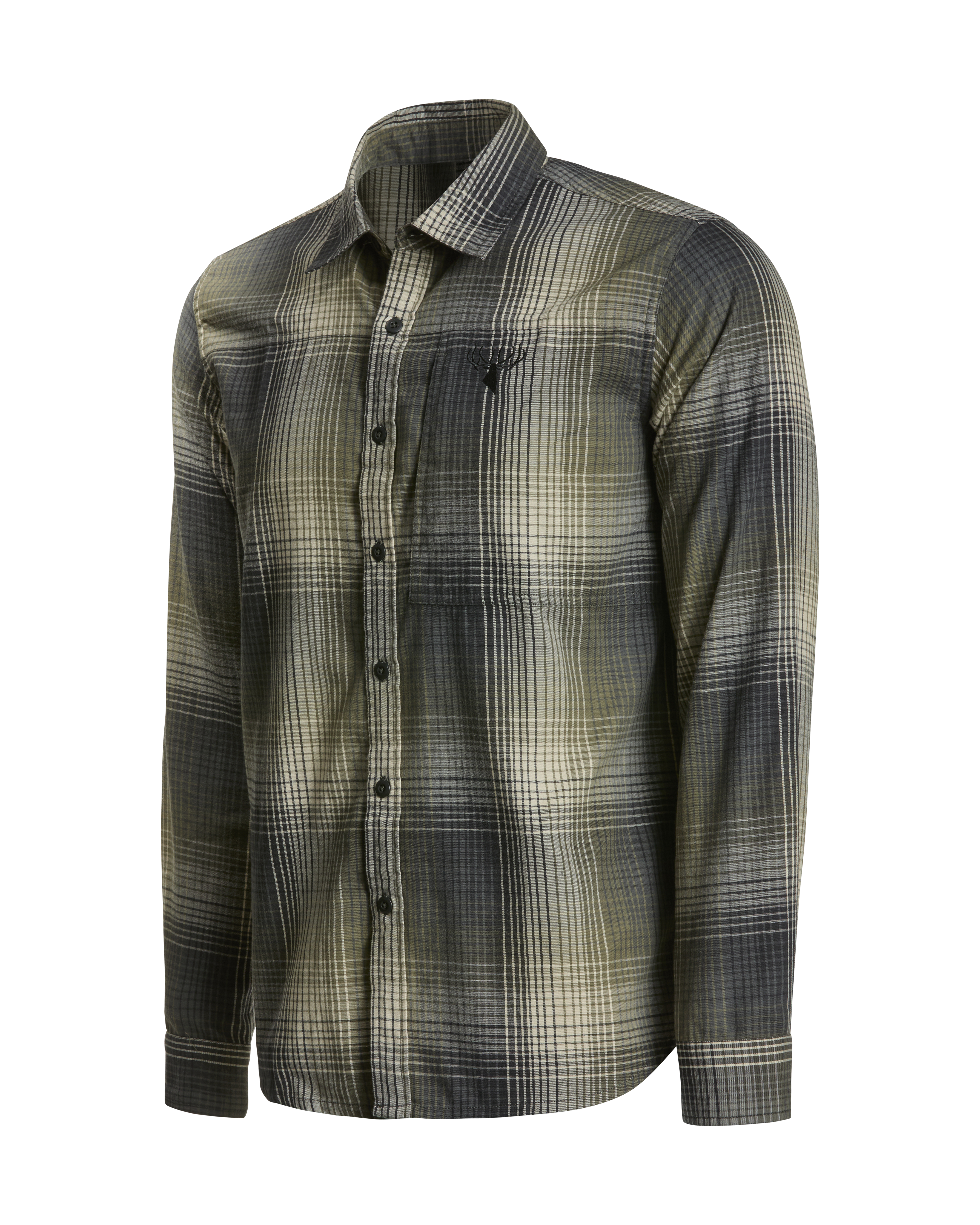 Modern Button Flannel