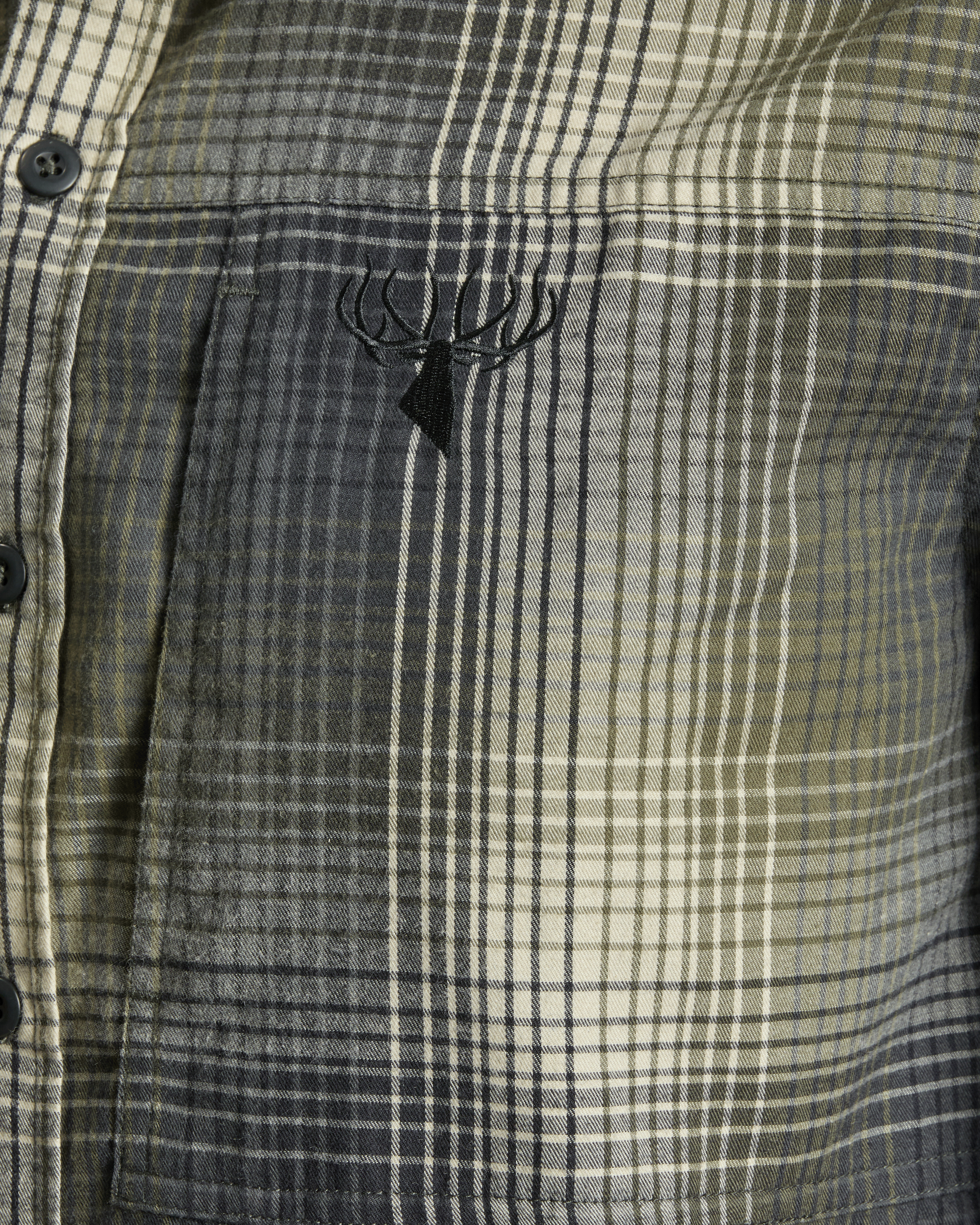 Modern Button Flannel