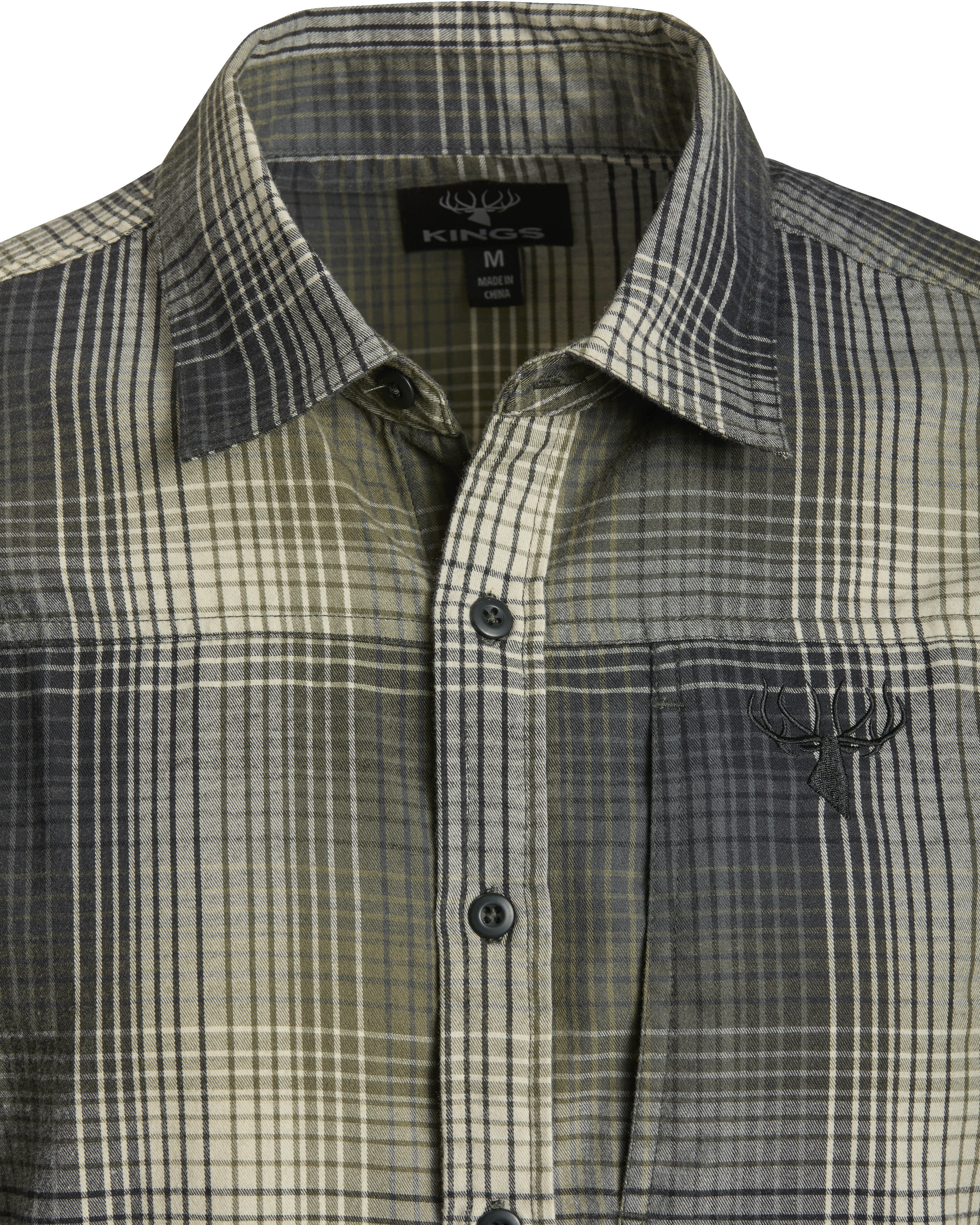 Modern Button Flannel