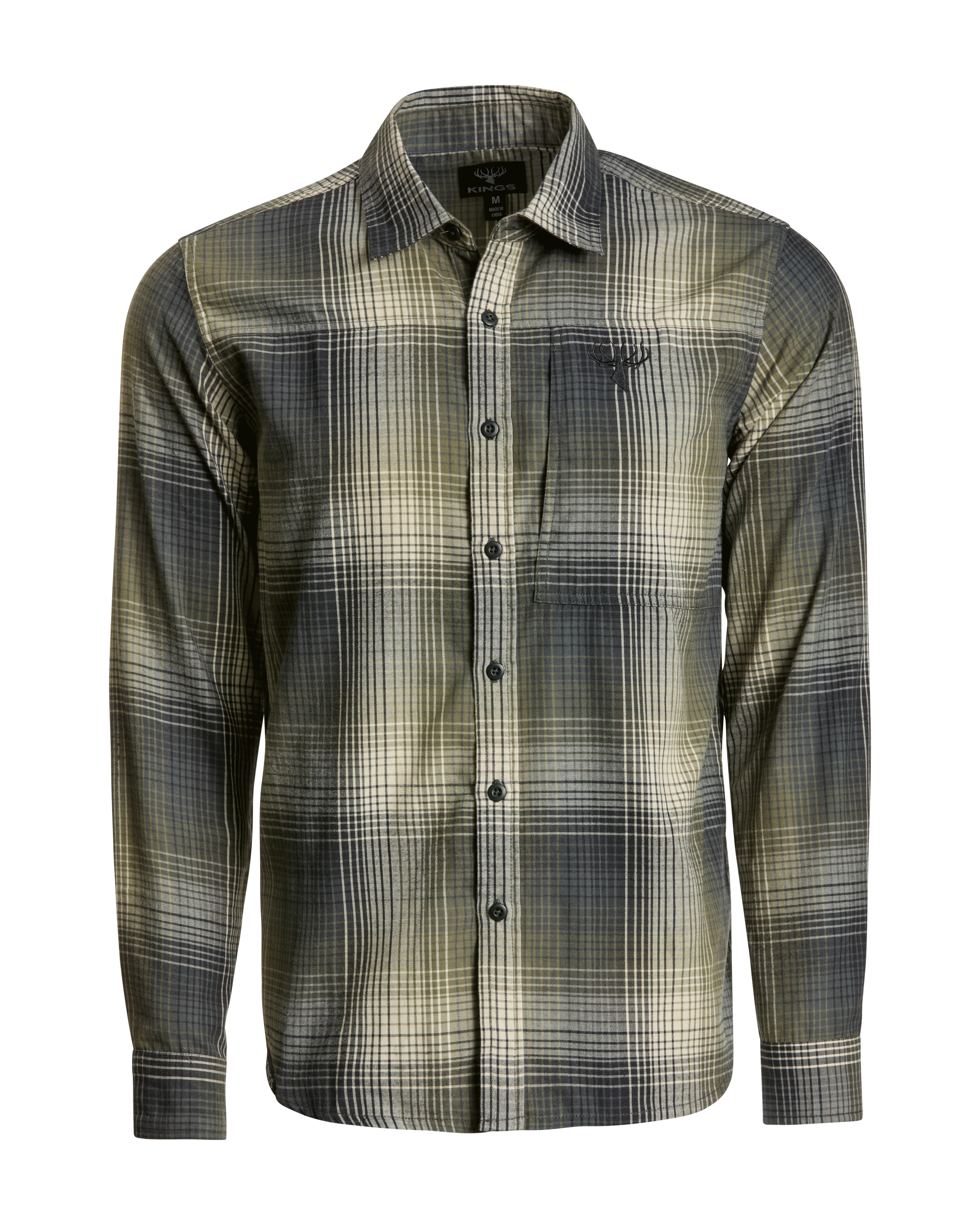 Modern Button Flannel