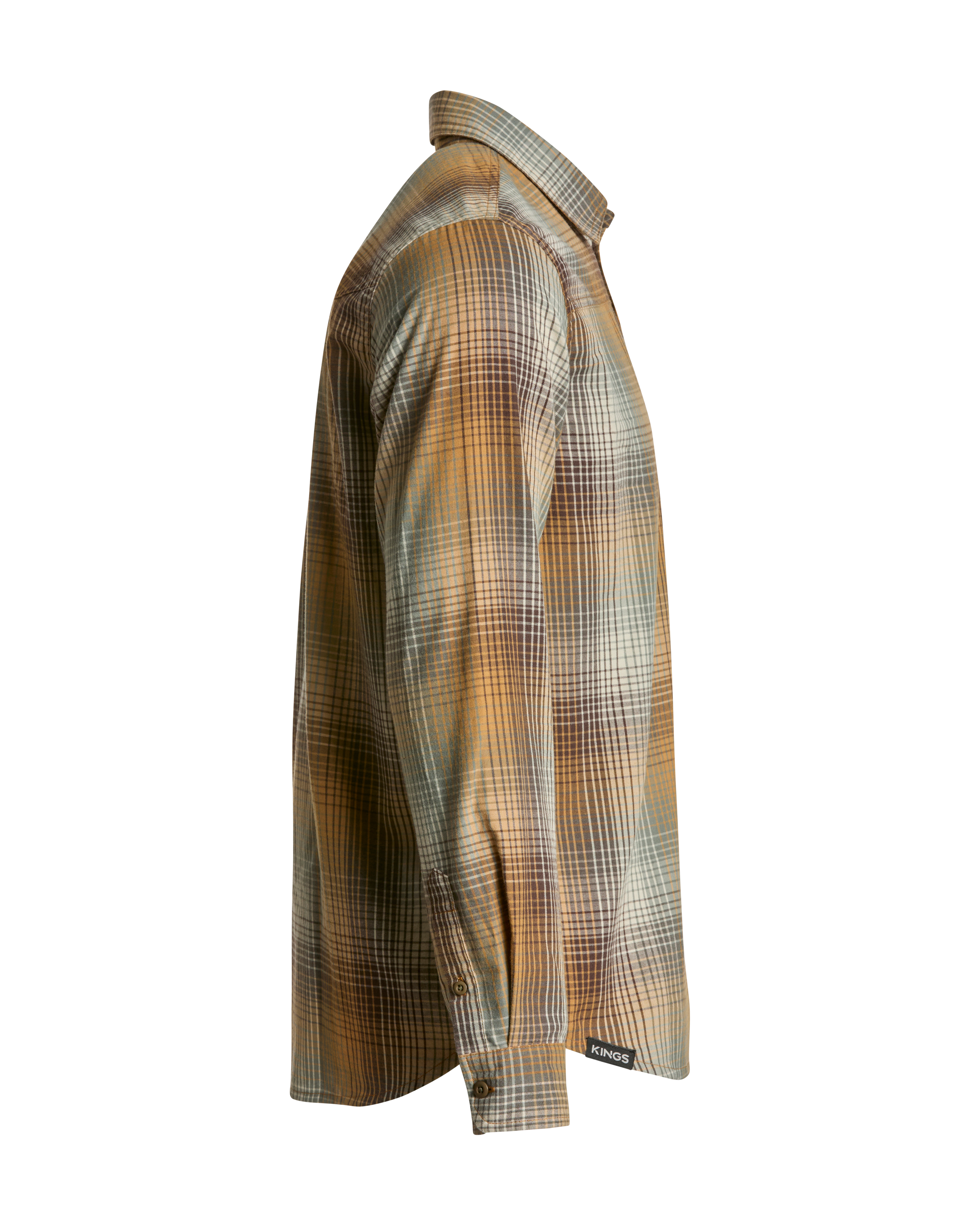 Modern Button Flannel