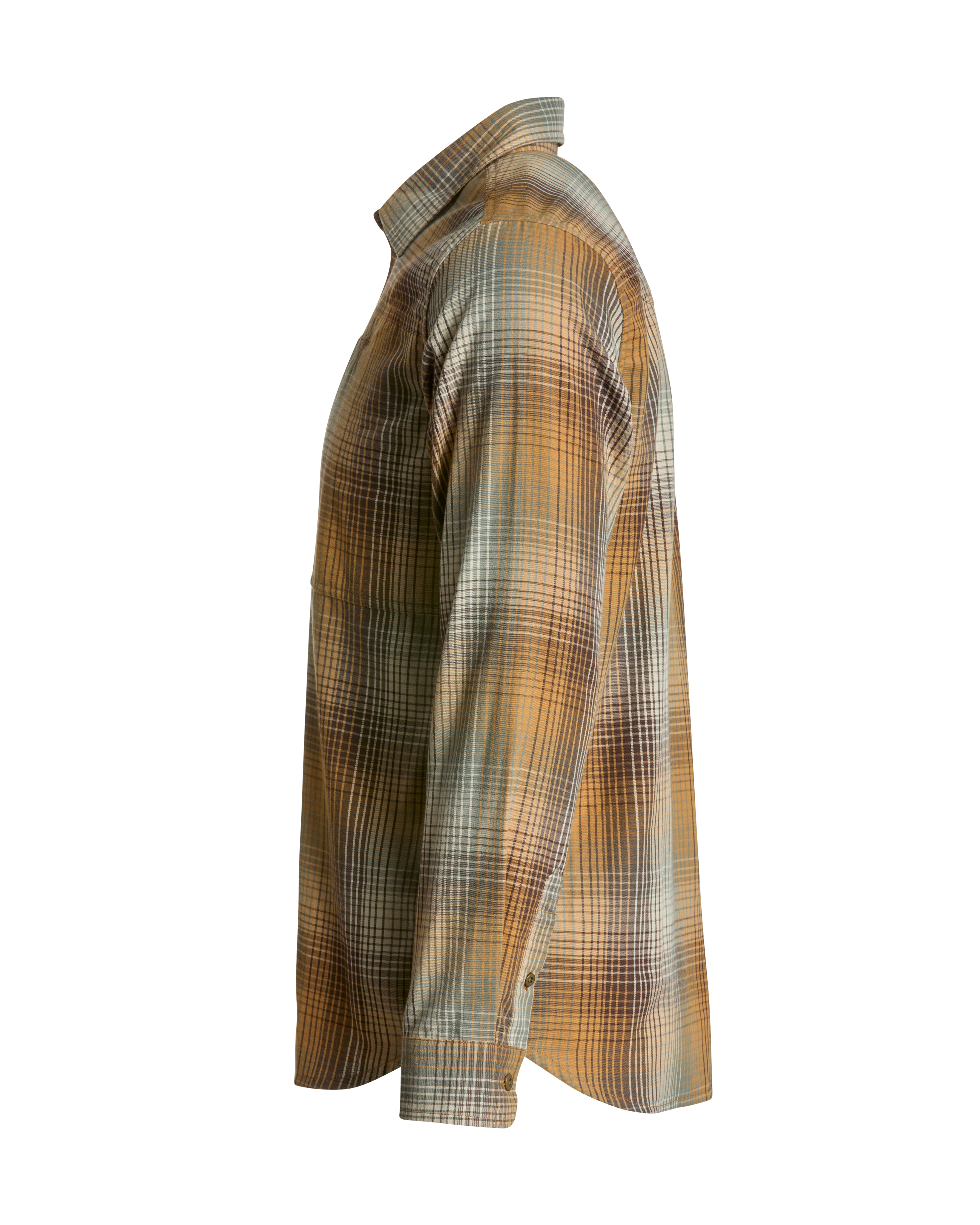 Modern Button Flannel
