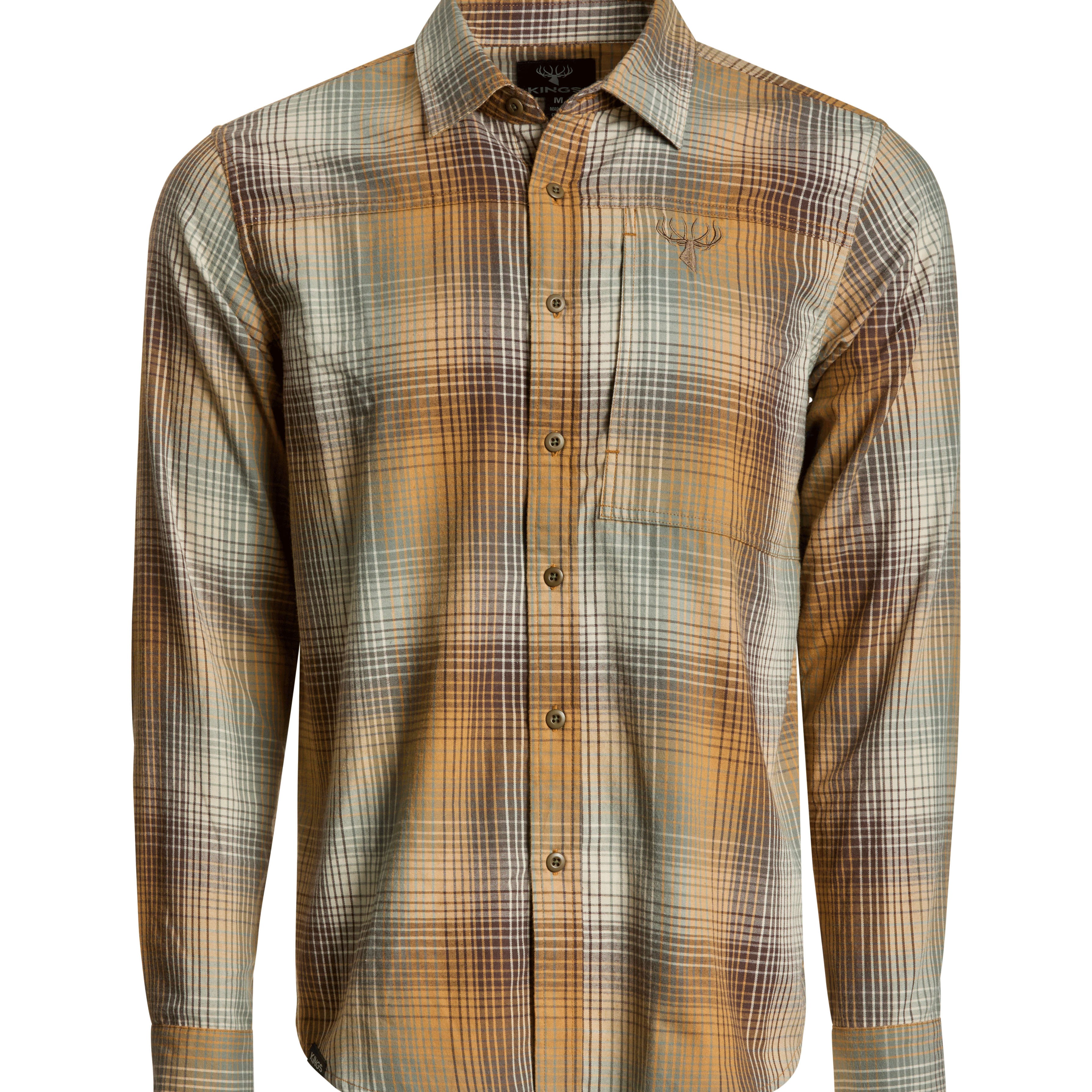 Modern Button Flannel