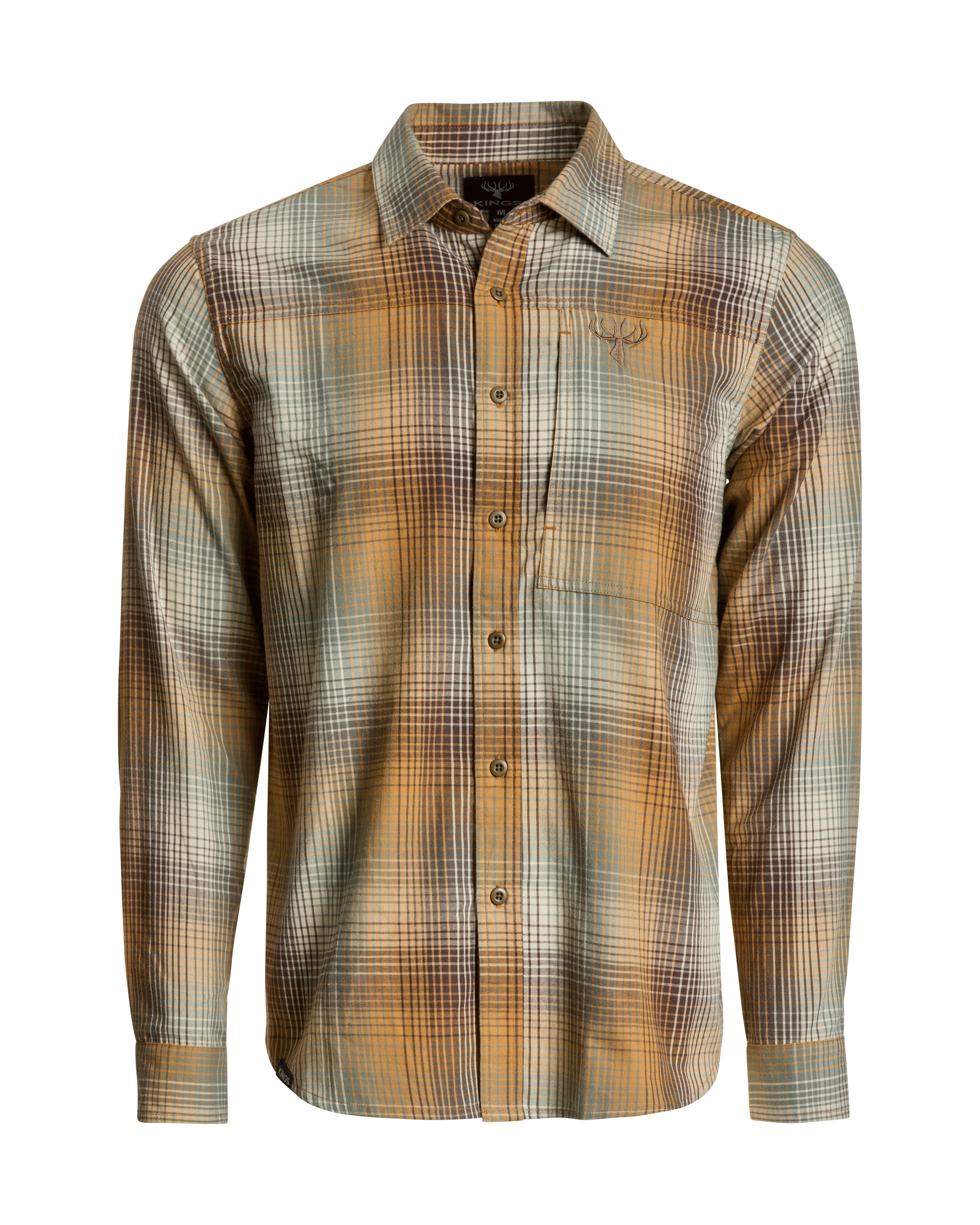 Modern Button Flannel