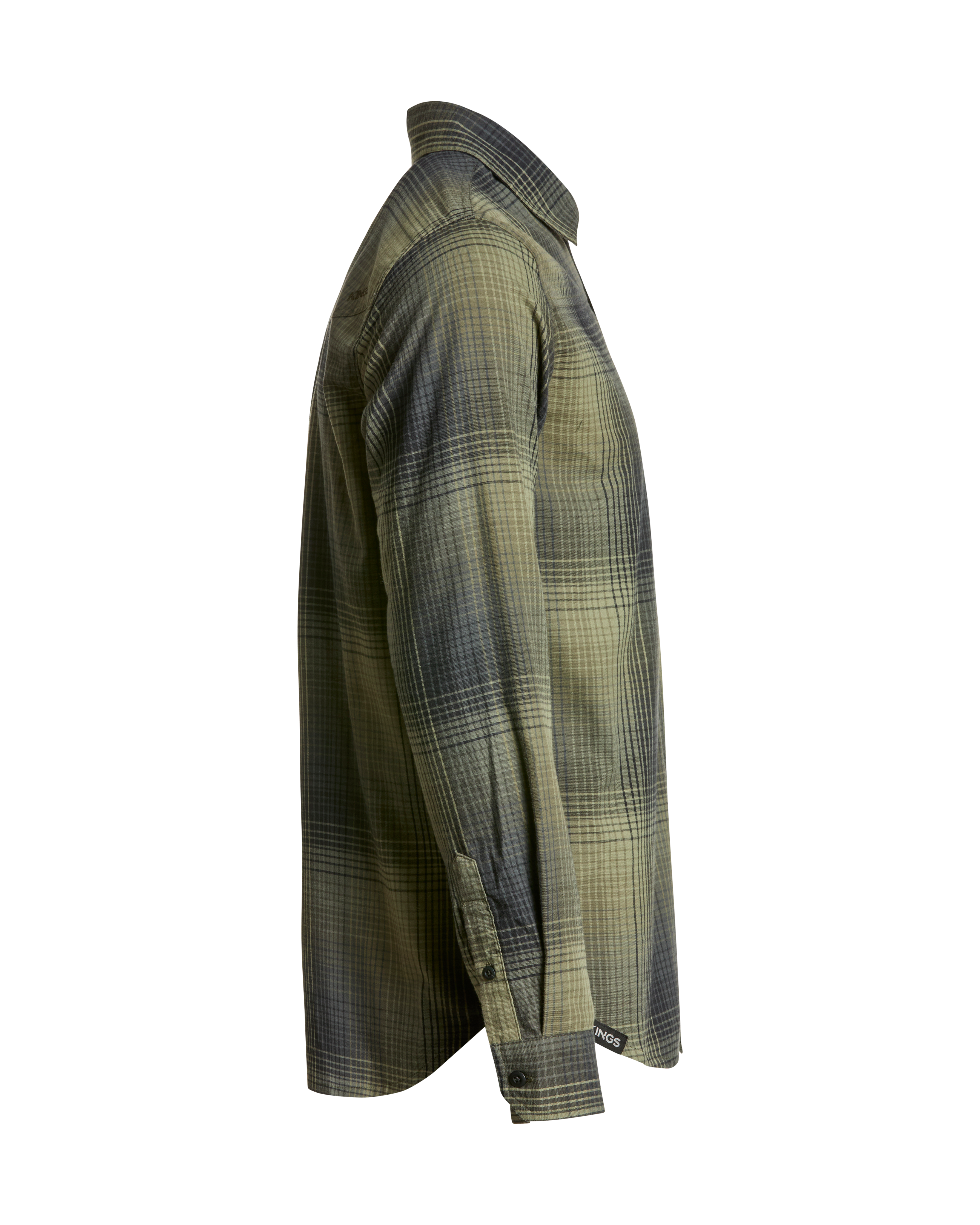 Modern Button Flannel