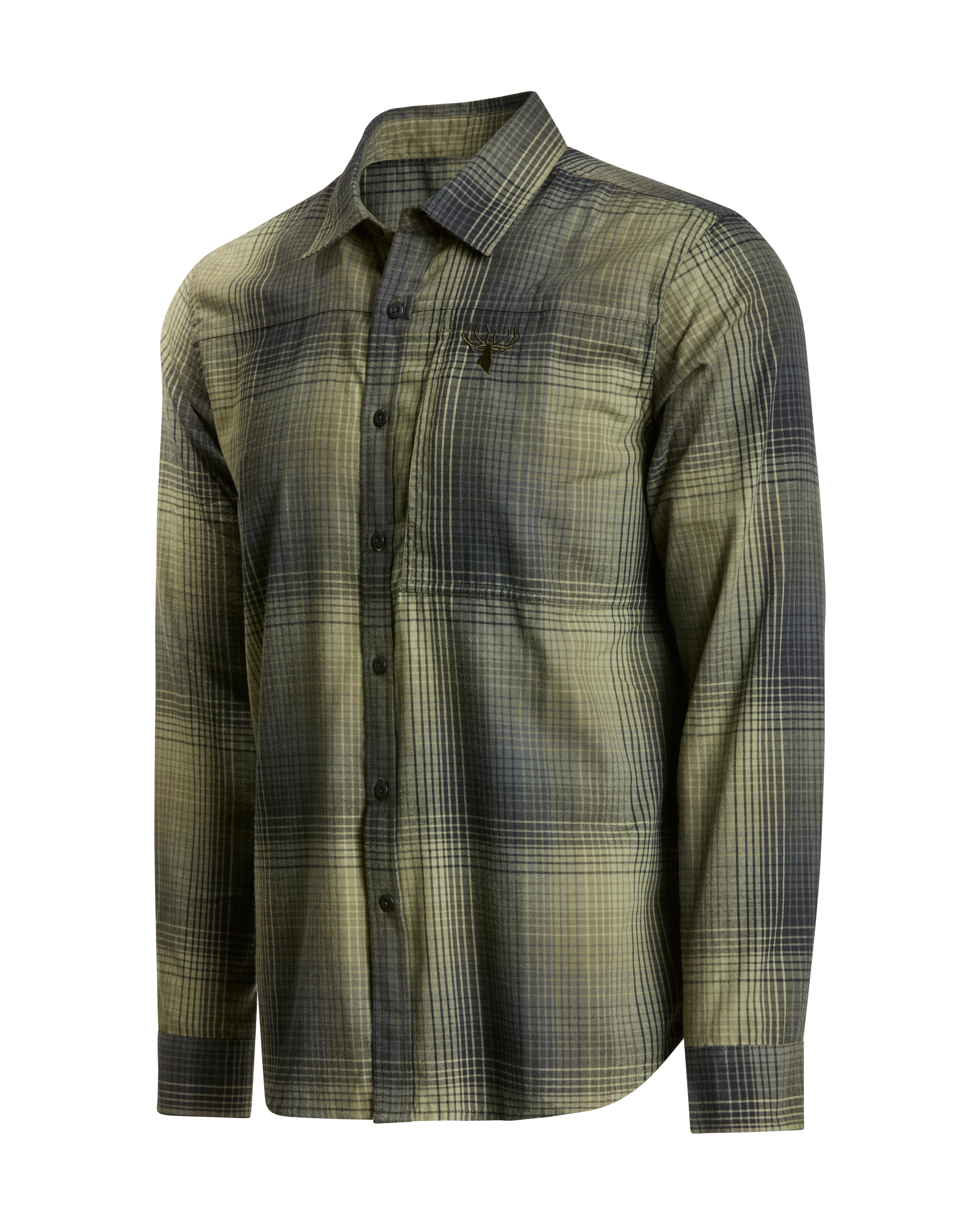 Modern Button Flannel