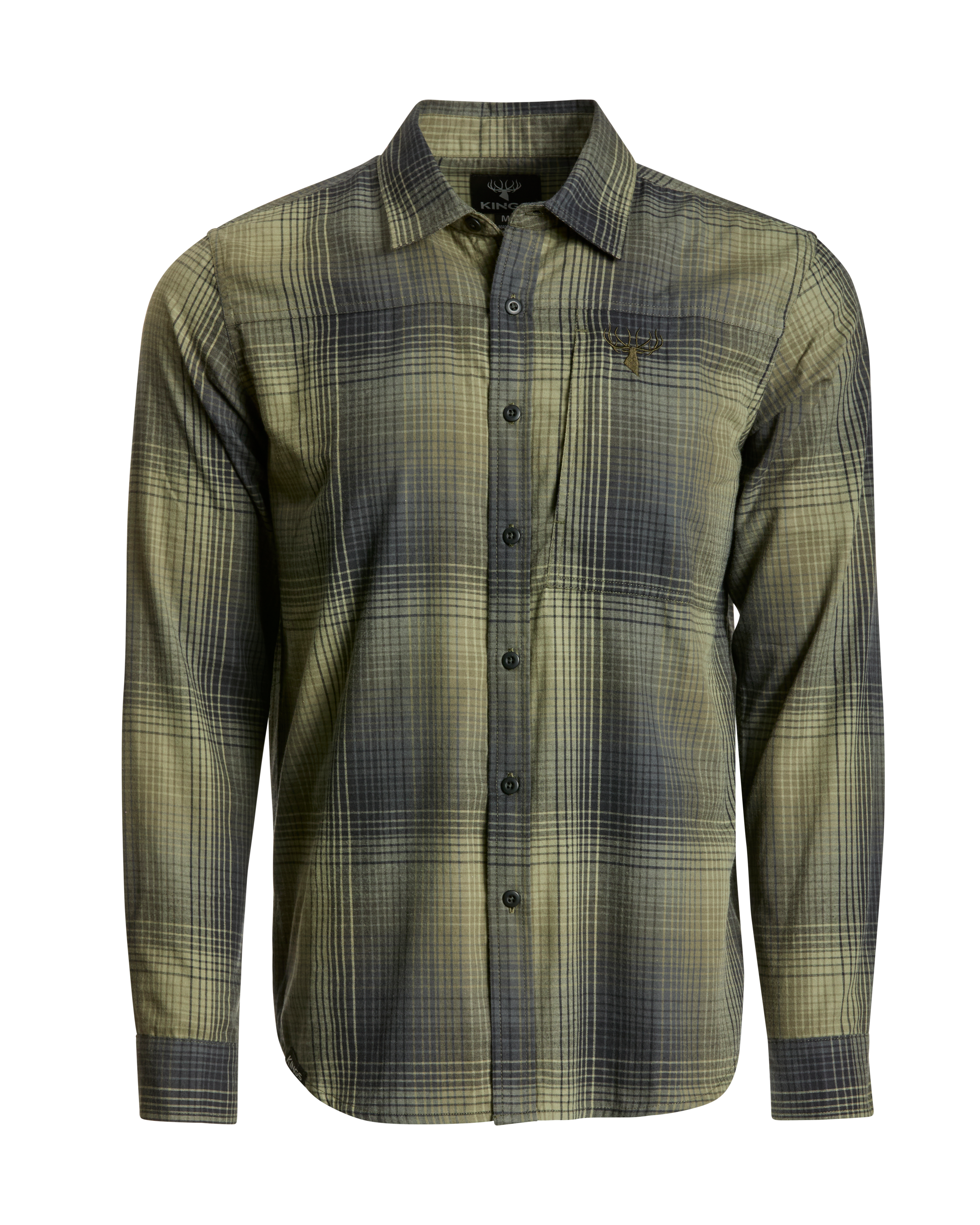 Modern Button Flannel
