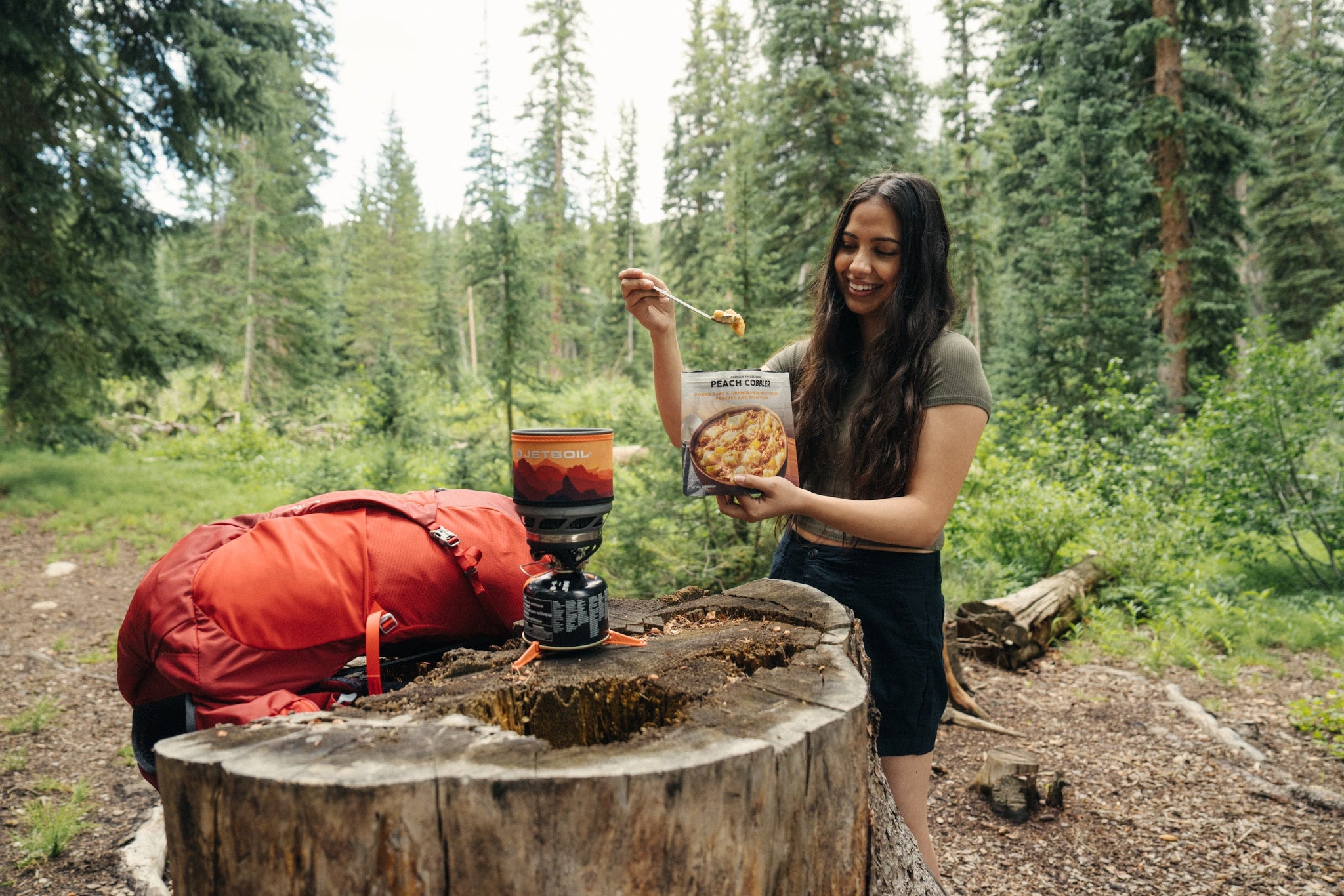 Peak Refuel Peach Cobbler