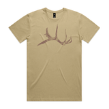 Pines and Tines Tan Tee