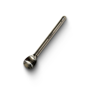Long Polished Titanium Spoon
