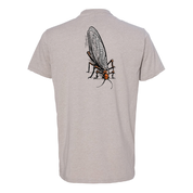 Salmon Fly Tee - Silk - Back