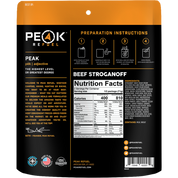 Peak Refuel Beef Stroganoff