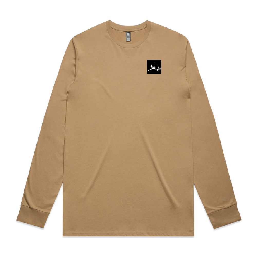 Brick Long Sleeve Tee - Khaki 