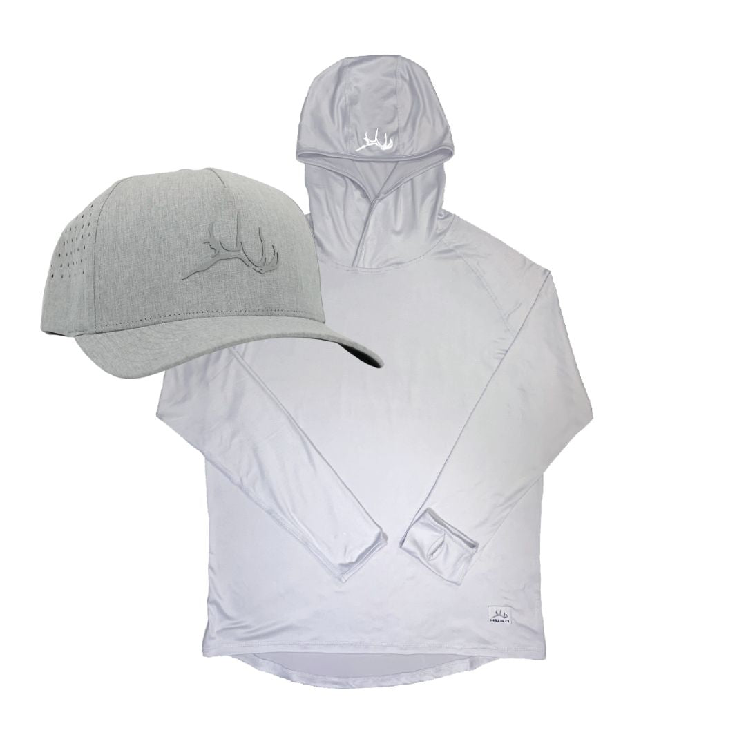 Tech Hoodie + Hat Bundle (Granite)