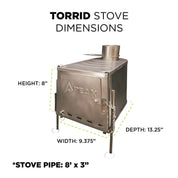 TORRID HOT TENT STOVE