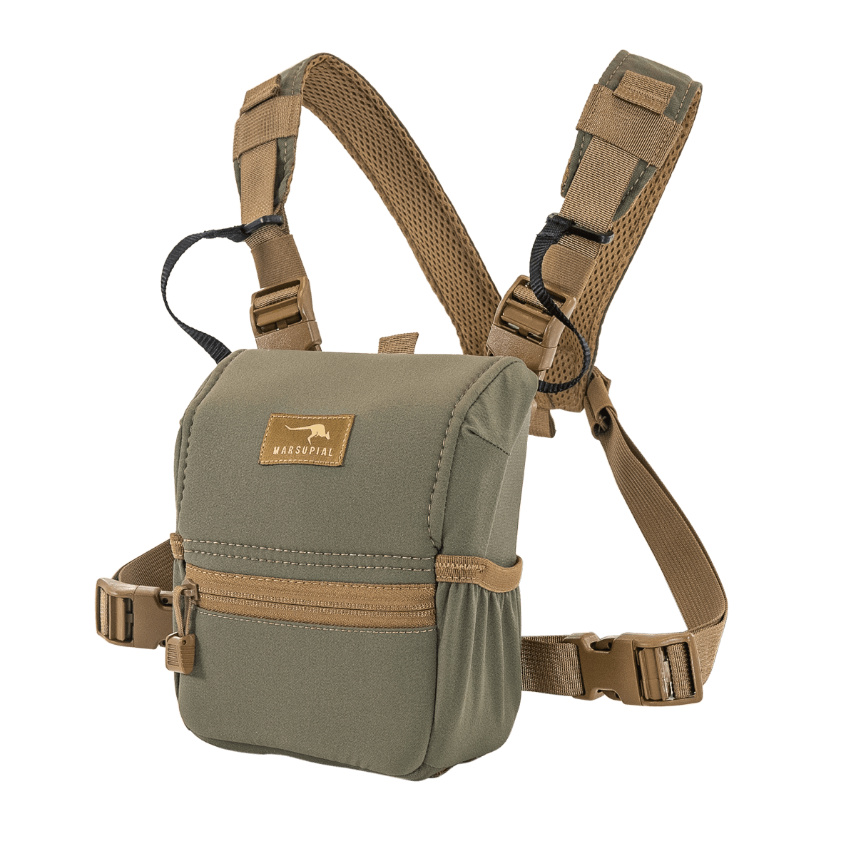Marsupial Gear Enclosed Binocular Chest Pack – Hushin
