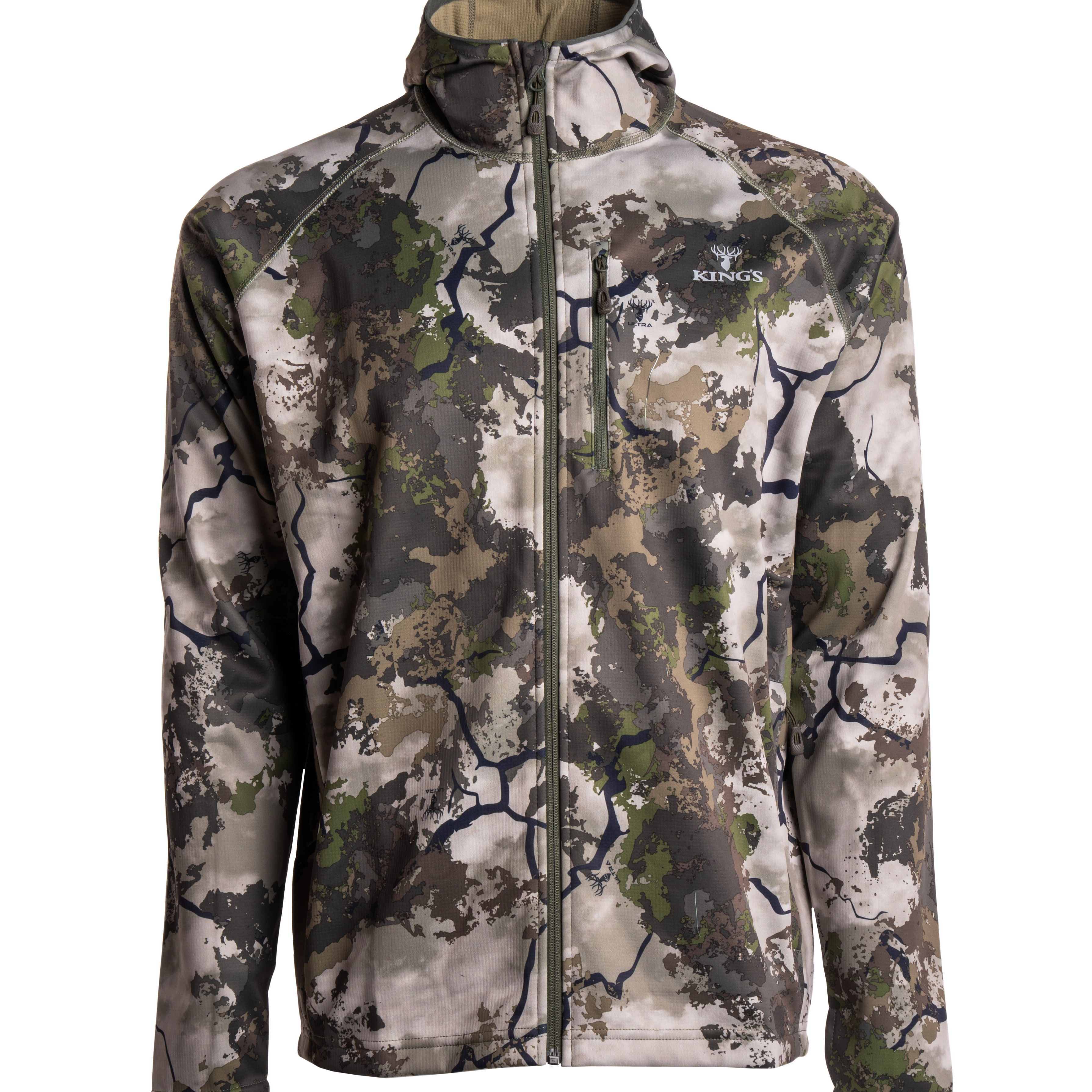 Hunter Full-Zip Fleece Hoodie