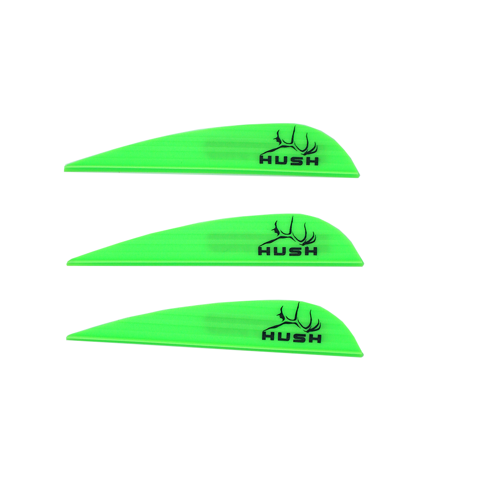 Green hush aae hybrid 26 arrow vanes