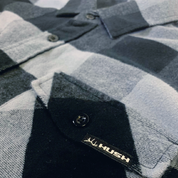 HUSH Flannel - Granite