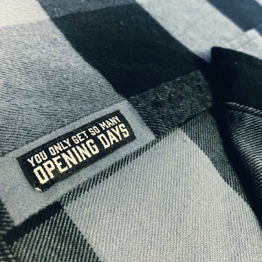 HUSH Flannel - Granite