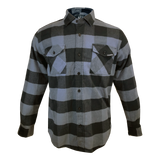 HUSH Flannel - Granite