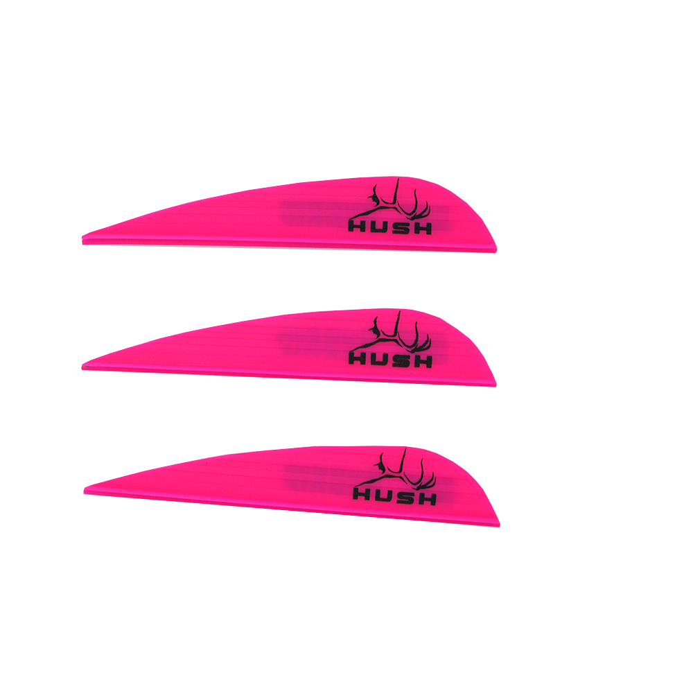Pink hush aae hybrid 26 arrow vanes