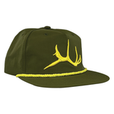 Firebull Grandpa Hat - Loden/ Yellow